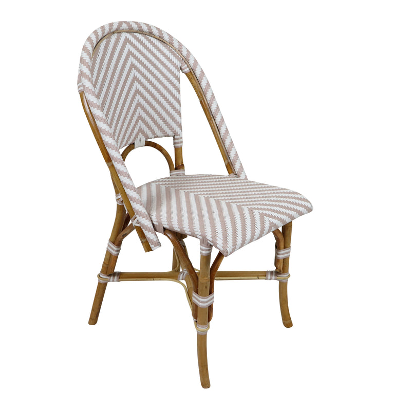 AXI Jacqueline Rattan Bistrosæt - Brun/Hvid