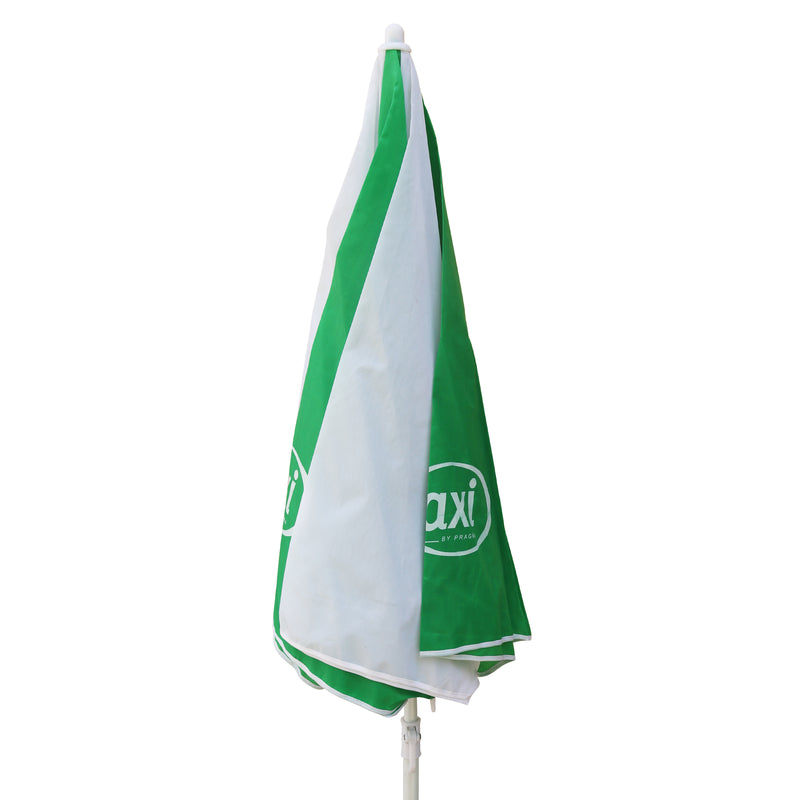 AXI Parasol Ø125 cm - Grøn/Hvid