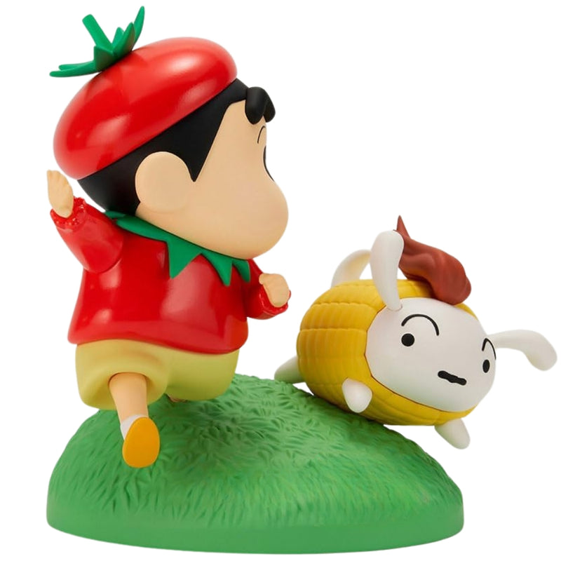 Bandai Crayon Shinchan - Vignette figur grøntsagskostume