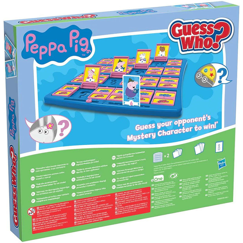 Guess Who? - Peppa Pig flersproget brætspil