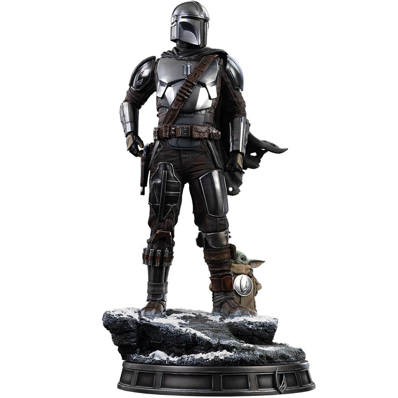Iron Studios The Mandalorian and Grogu - The Mandalorian Movie - Legacy Replica 1/4