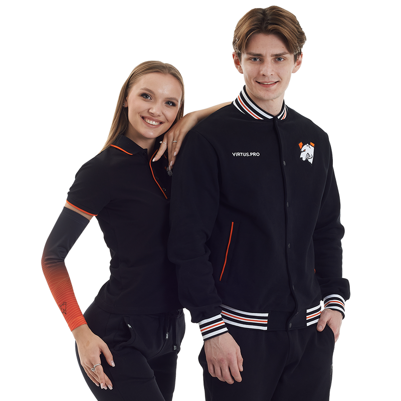 Virtus.pro collegejakke sort