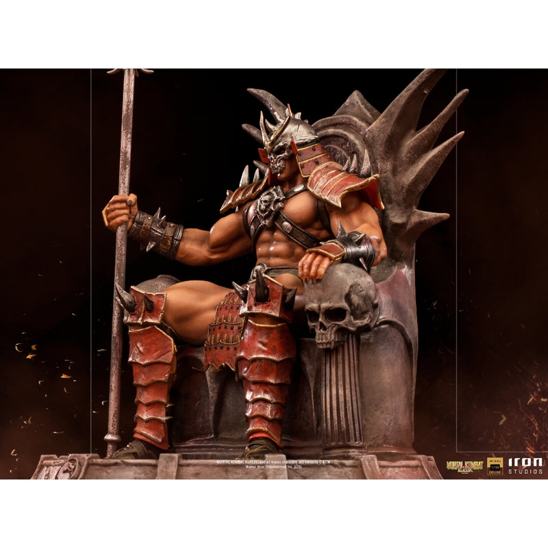 Iron Studios Mortal Kombat - Shao Kahn statue Deluxe Art Scale 1/10