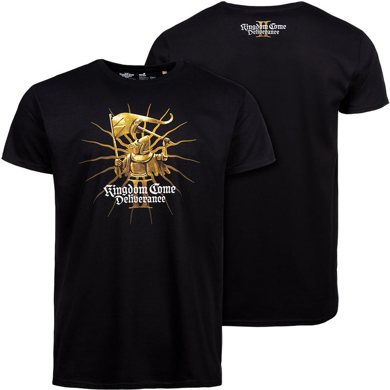 Kingdom Come Deliverance II ridder - T-shirt sort