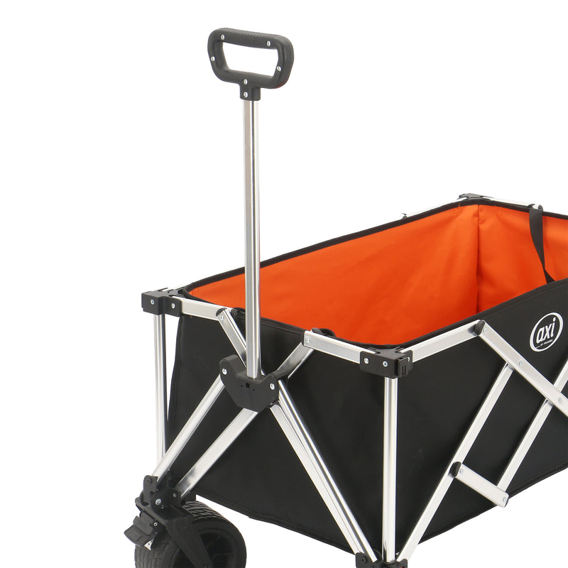 AXI SB151 sammenklappelig Strandvogn Aluminium - Sort/orange