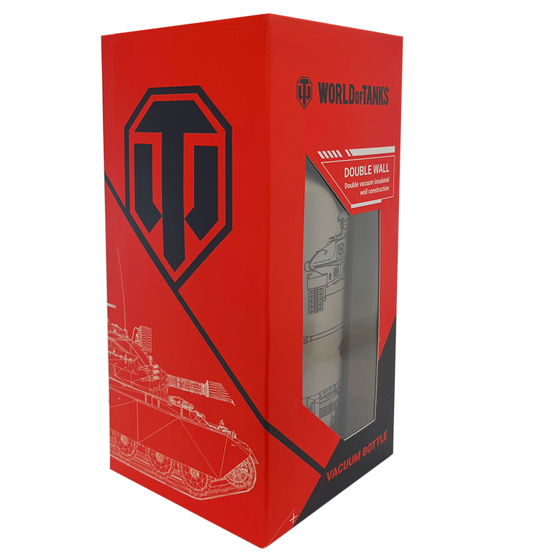 World of Tanks termoflaske 650ml stål