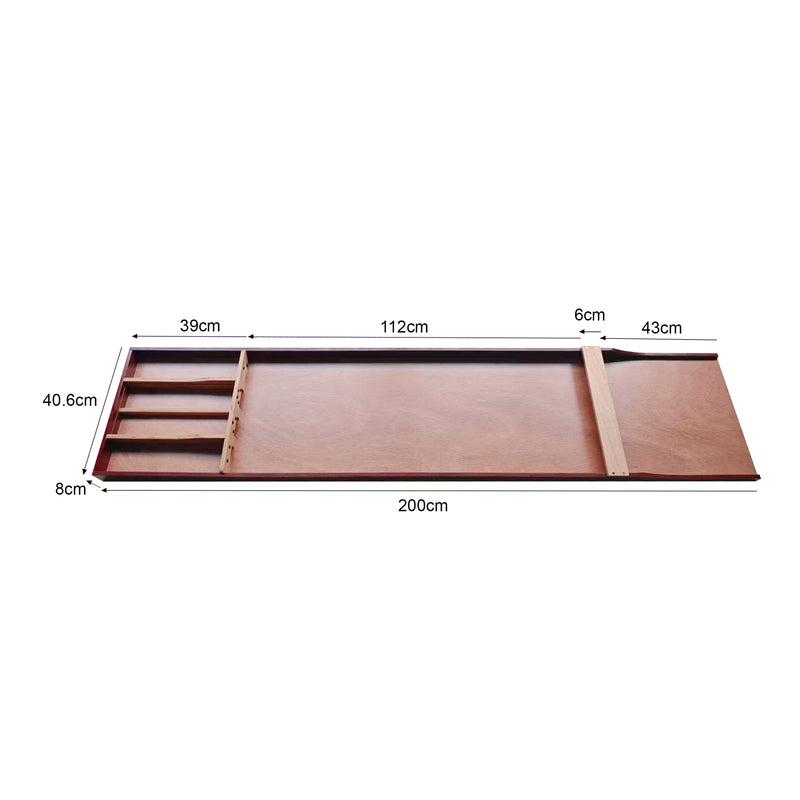 Cougar Dutch Shuffleboard Classic Competition - Natur/Brun - 200cm