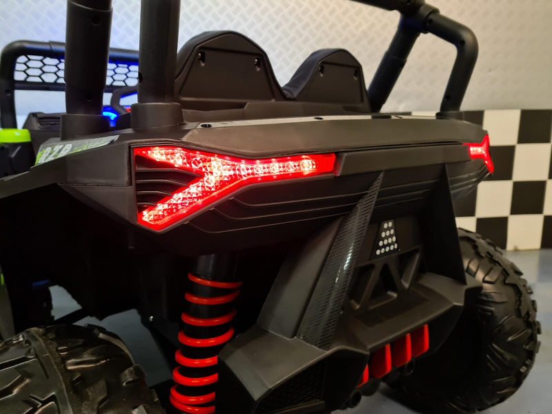 Børnebuggy 12V – grøn