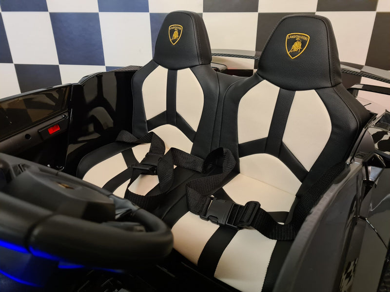 Lamborghini Aventador 24V drift-elbil til børn – 2 personer