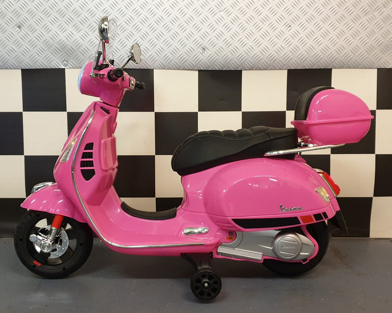 Vespa GTS 12V børnescooter med vindskærm