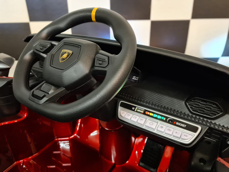 Lamborghini Huracán 12V elbil til børn med fjernbetjening
