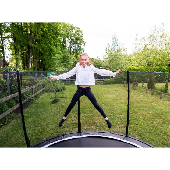 EXIT Allure Classic nedgravet trampolin ø305cm - sort
