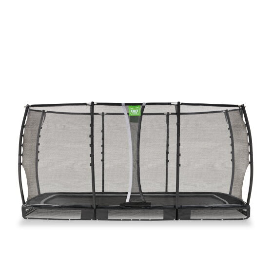 EXIT Allure Premium nedgravet trampolin 244x427cm - sort
