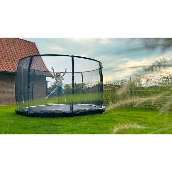 EXIT Allure Premium nedgravet trampolin ø305cm - sort