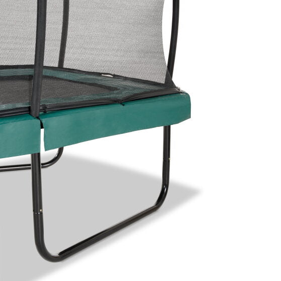 EXIT Allure Premium trampolin 214x366cm - grøn