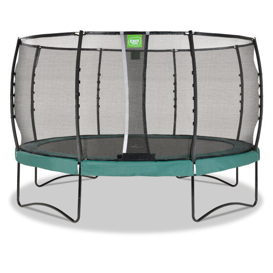 EXIT Allure Premium trampolin ø427cm - grøn