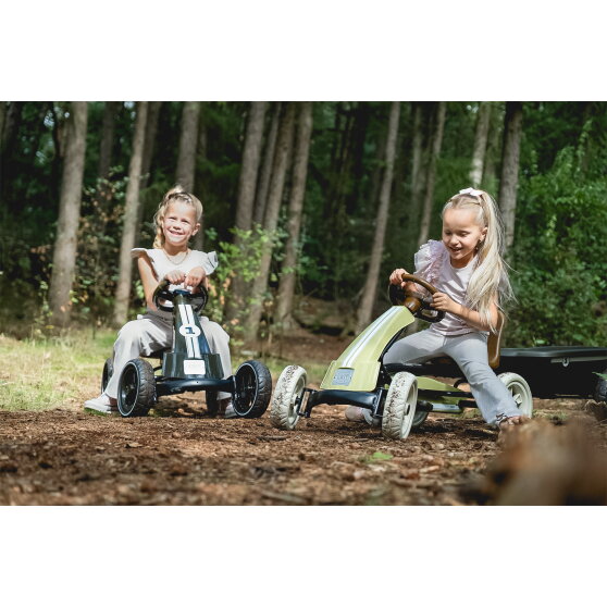 EXIT Foxy gokart med pedaler - Retro Grøn