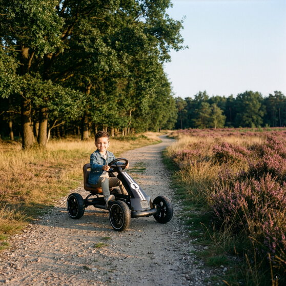 EXIT Foxy gokart med pedaler - Espresso Sort