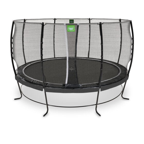 EXIT Lotus Classic trampolin ø427cm - sort