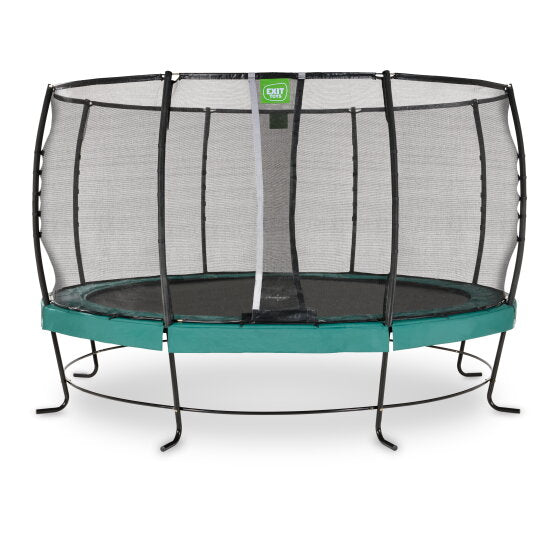 EXIT Lotus Premium trampolin ø427cm - grøn
