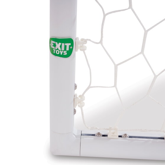EXIT Scala fodboldmål i aluminium 300x200cm - hvid