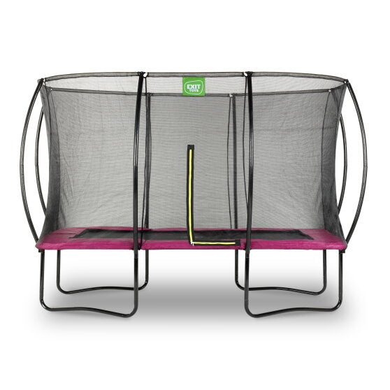 EXIT Silhouette trampolin 244x366cm - lyserød