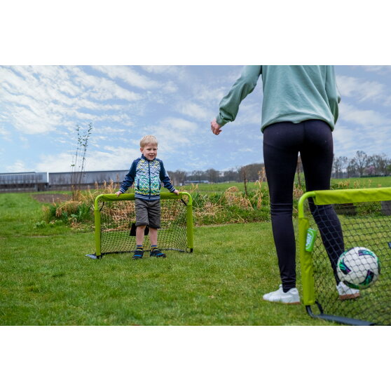 EXIT Tempo mini fodboldmål 90x60cm (sæt med 2 stk.)