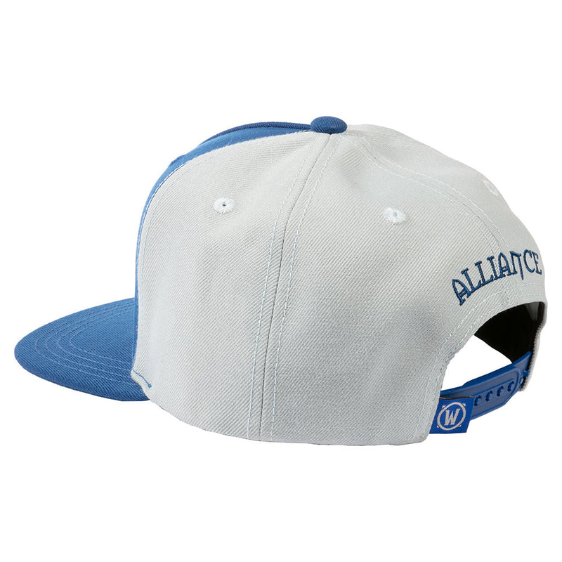 Jinx World of Warcraft - Alliance snapback-kasket med læderemblem