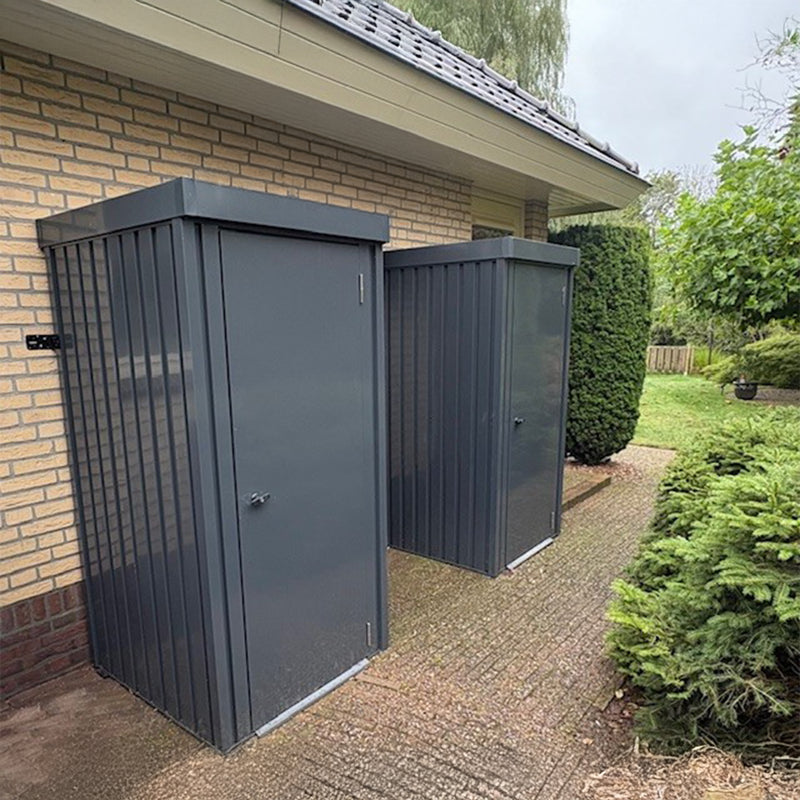 AXI Hector Premium Metal Haveopbevaringsskab 1300L Antracit