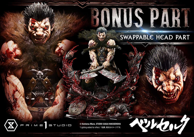 Prime 1 Studio Legacy Art Kentarou Miura Berserk Zodd DX Bonus Version