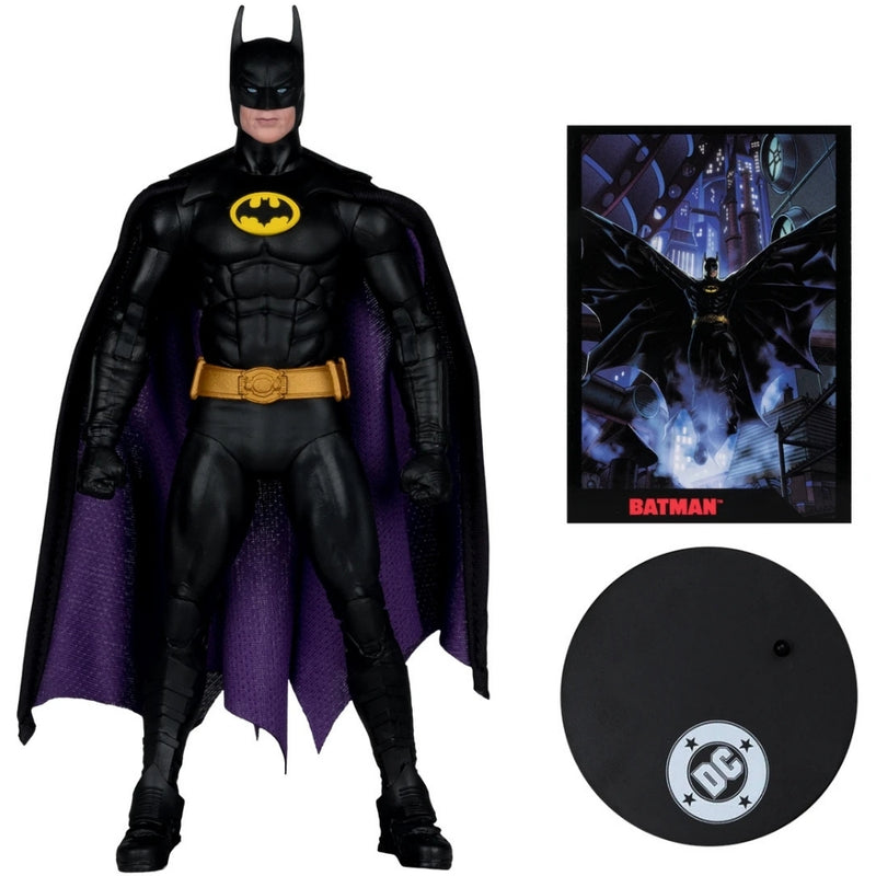 DC DIRECT 7 tommer figur med tegneserie - WV13 - BATMAN (BATMAN 89)