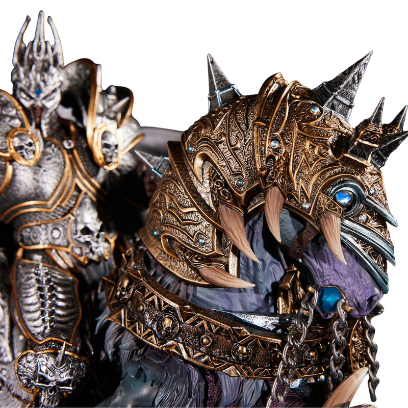 Blizzard World of Warcraft -The Lich King & Invincible (14 tommer) statue