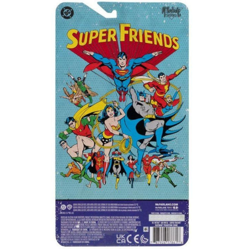 DC RETRO 6 tommer WV16 - SUPER FRIENDS - BATMAN PHANTOM ZONE (CHASE)