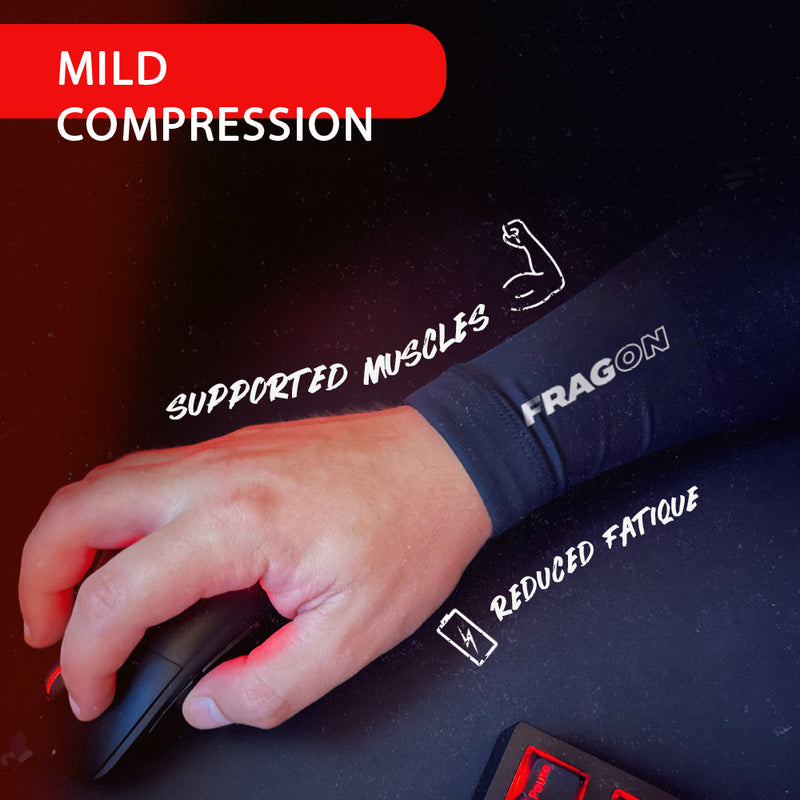 FragON gaming-armærme sort