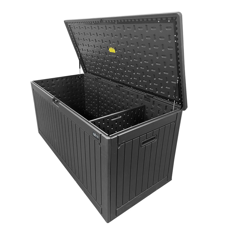 AXI Mike Opbevaringsboks i plast 1000 Sort – 177x82x83 cm