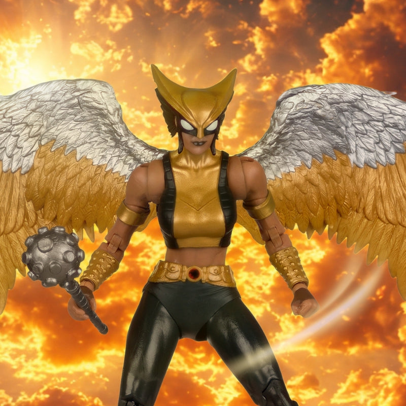 DC Multiverse Hawkgirl (Kendra Saunders) 7 tommer deluxe actionfigur McFarlane Collector Edition #63