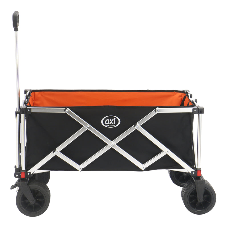 AXI SB151 sammenklappelig Strandvogn Aluminium - Sort/orange