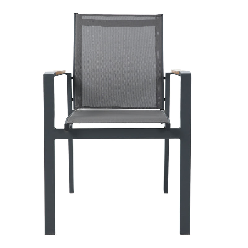 AXI Marzi/Alva 180-240 cm Havesæt 7-delt Teak - udtrækkeligt