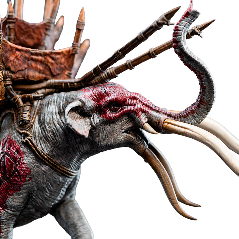 The Lord of the Rings Trilogy - miniaturestatue - Mumak in Battle