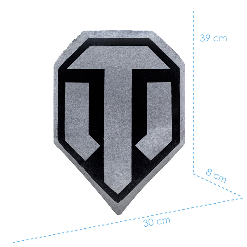 Plyspude World of Tanks med logo, 30 cm