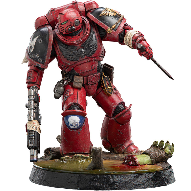 Weta Workshop Warhammer (40k): Blood Angels Intercessor Sergeant statue - 1:10-skala