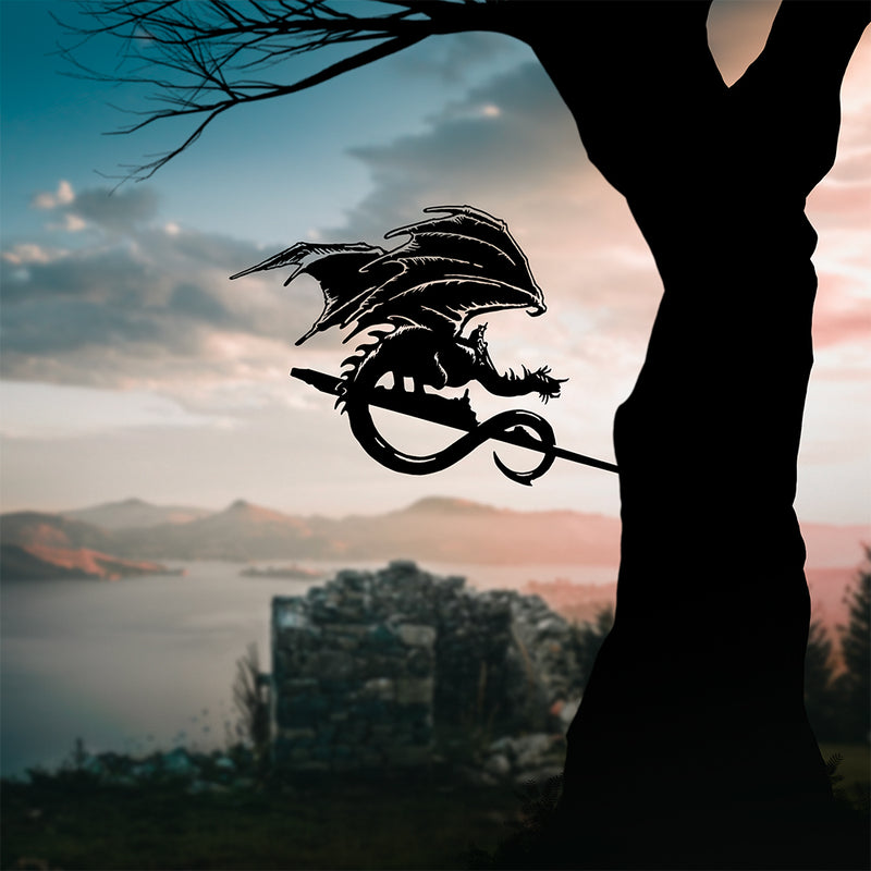Weta Workshop The Lord Of The Rings Trilogy - Fell Beast Metalbird-silhuet