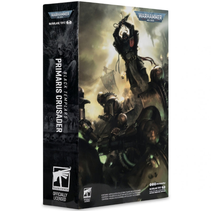 Warhammer 40,000 Primaris Crusader (Black Templars) 7 tommer actionfigur McFarlane Toys