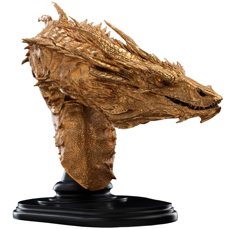 Weta Workshop The Hobbit Trilogy - Smaug the Golden statue - buste, Limited Edition