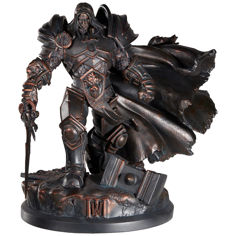 Blizzard World of Warcraft - Prince Arthas statue