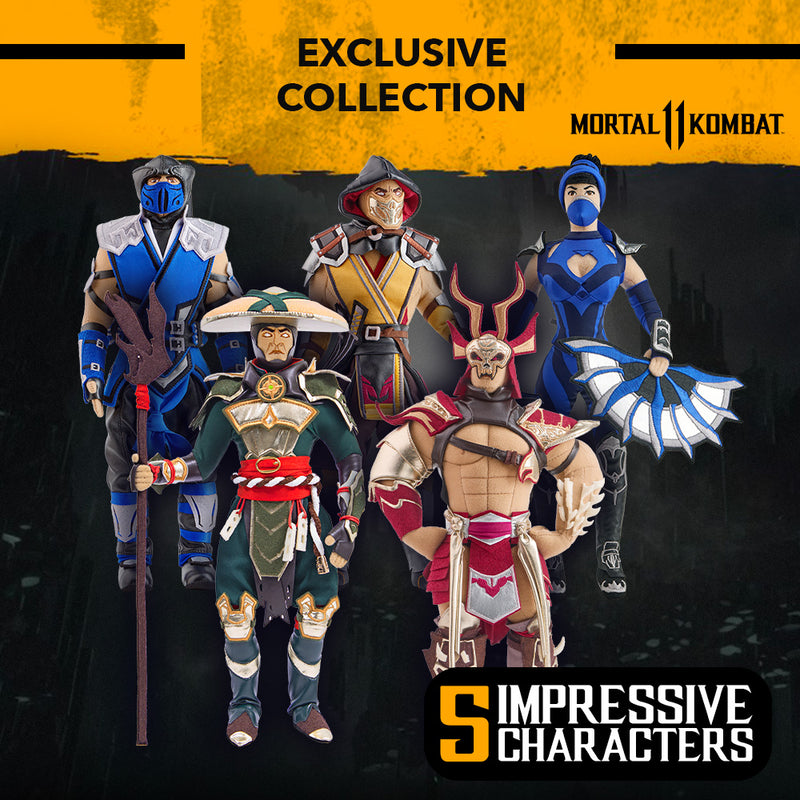 Samler-plysdyr MORTAL KOMBAT Sub-Zero 44 cm