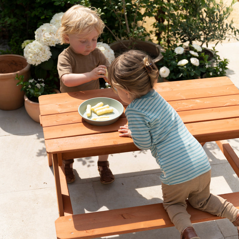 Sunny Dave Sand- og Vand Picnicbord - Brun