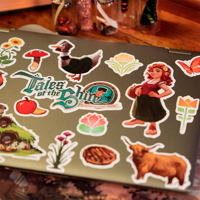 Tales of the Shire (2025) klistermærkesæt - Tokens of The Shire