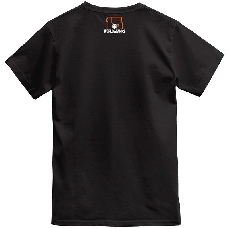 World of Tanks 15 Anniversary T-shirt, sort