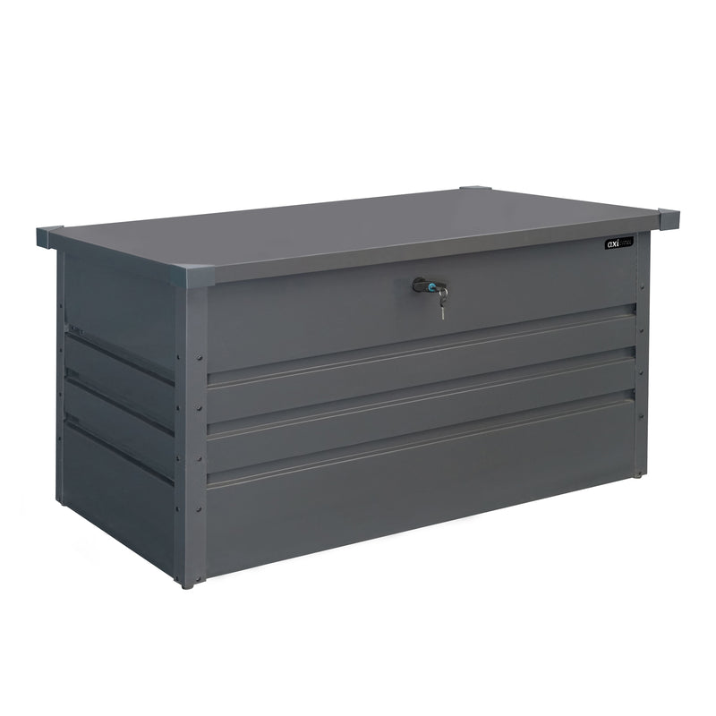 AXI Miles Metal Opbevaringsboks 400 Antracit - 132x60x62cm